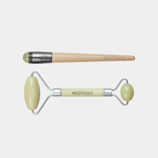 ECOTOOLS Jade Facial Roller and Eye Roller Duo