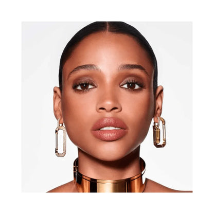 FENTY BEAUTY Icon The Fill Semi Matte Refillable Lipstick +Matte Black Case