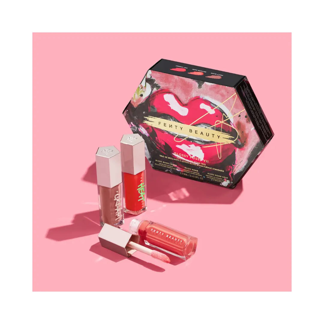 FENTY BEAUTY Glossy Posse Volume 7.0 Gloss Bomb Trio