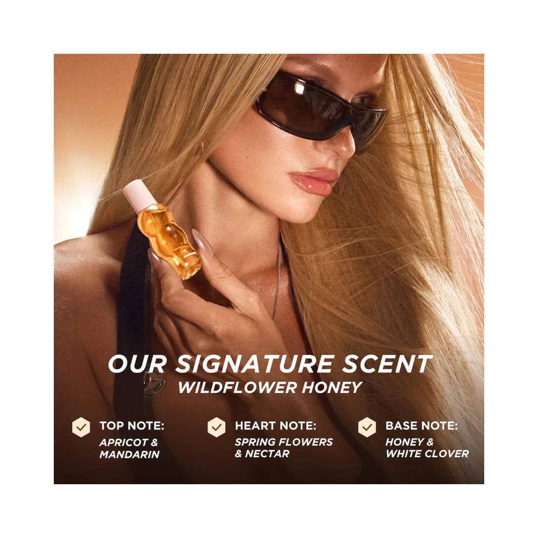 GISOU Glow All The Way Hair and Lip Gift Set