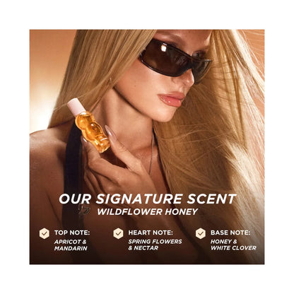 GISOU Glow All The Way Hair and Lip Gift Set
