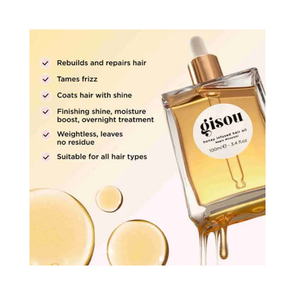 GISOU Mini Honey Infused Hair Oil