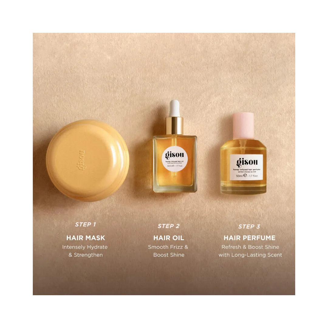 GISOU Mini Honey Infused Hair Oil