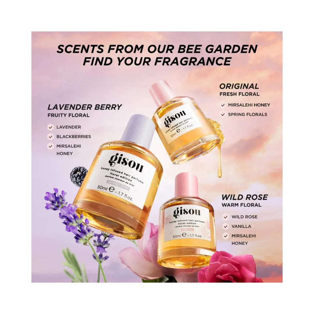 GISOU Wild Rose Honey Infused Hair Perfume