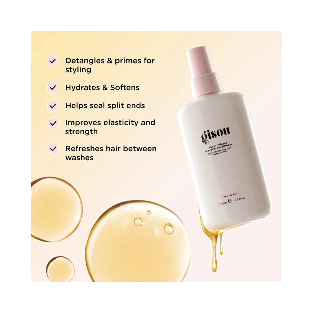 GISOU Honey Infused Leave-In Conditioner