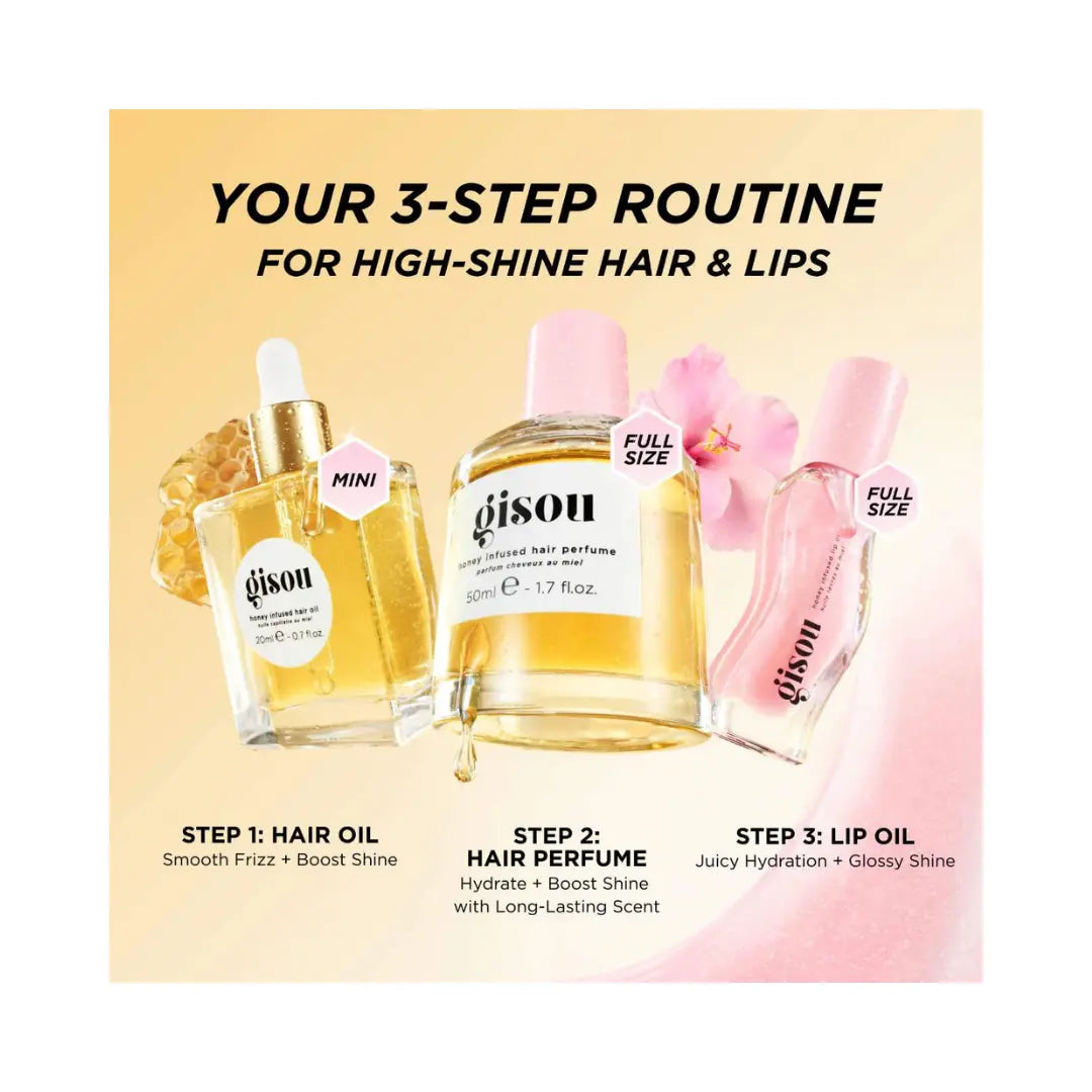 GISOU Honey Gloss Hydration Trio Set