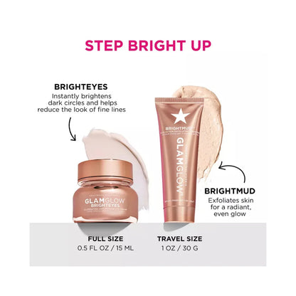 GLAMGLOW Brights, Camera, Action Eye Cream & Face Mask Set