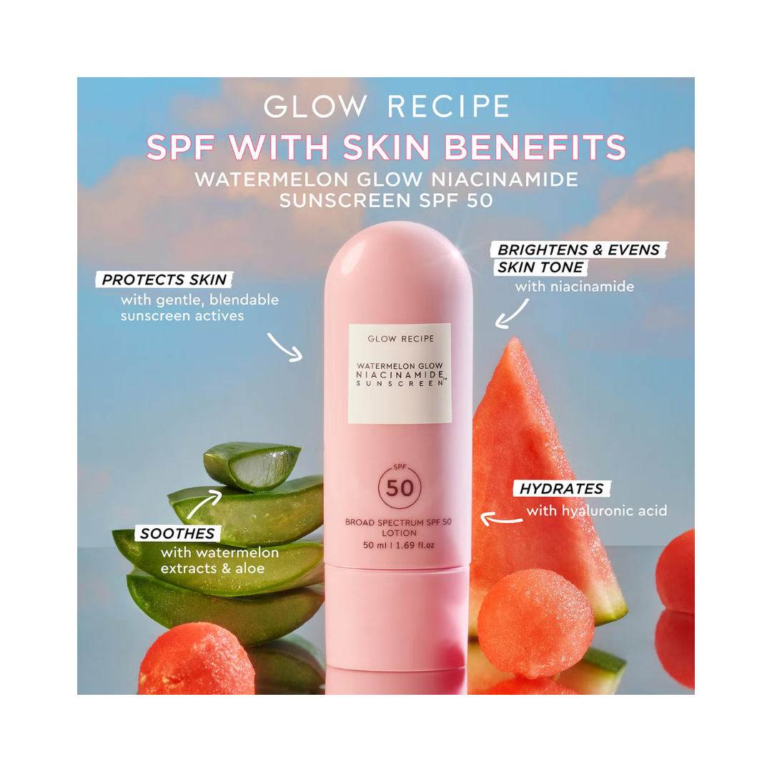 GLOW RECIPE Watermelon Glow Niacinamide Sunscreen