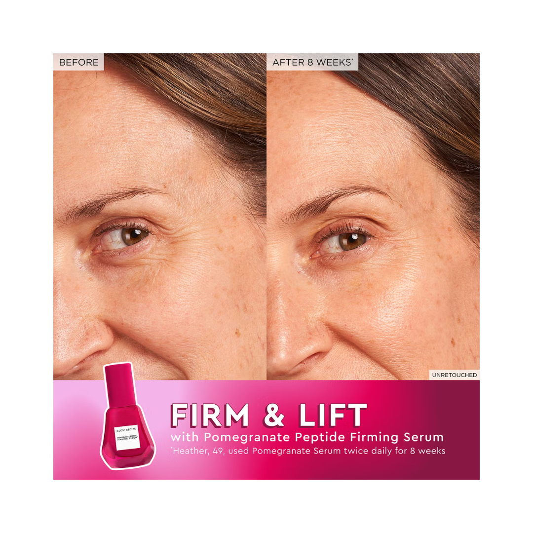 GLOW RECIPE Pomegranate Peptide Firming Serum
