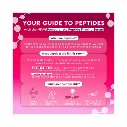GLOW RECIPE Pomegranate Peptide Firming Serum