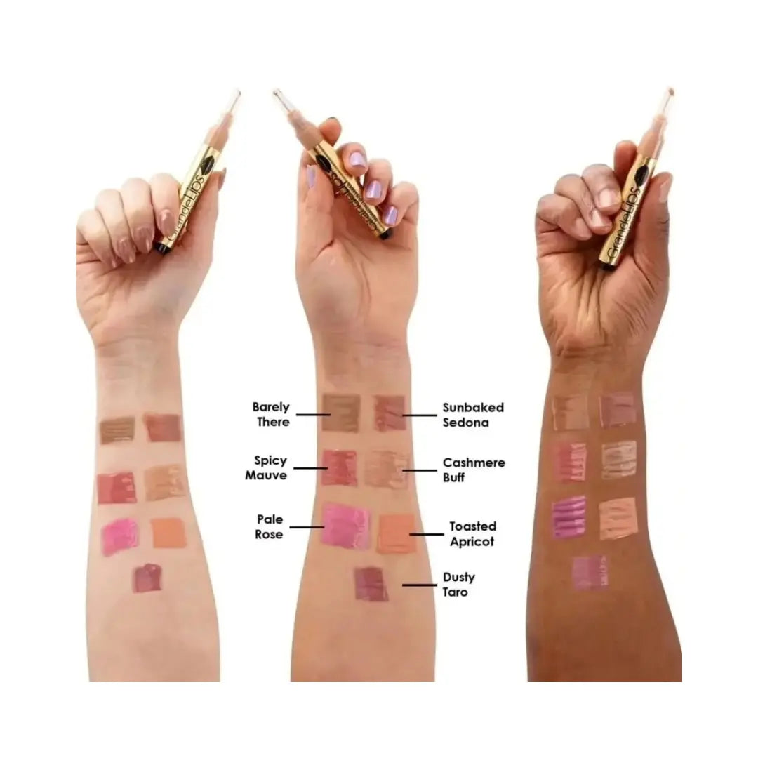 GRANDE COSMETICS Most Loved Lip Plumper Glosses Nudes 2.0 Set