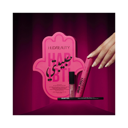 HUDA BEAUTY Habibti Eye and Lip Set