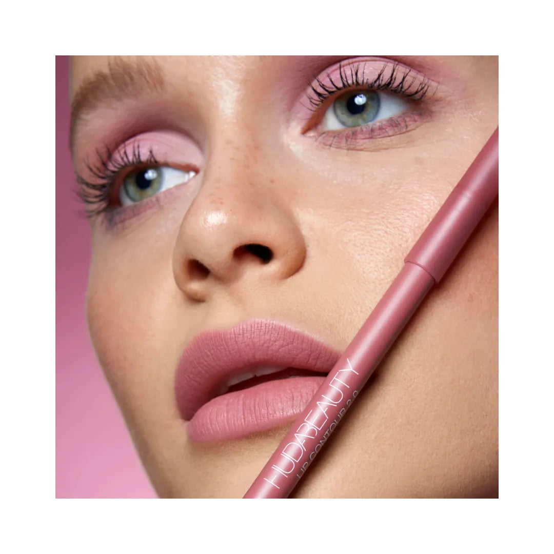 HUDA BEAUTY Lip Contour Mini Duo Blushed Pinks
