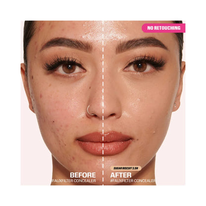 HUDA BEAUTY #FauxFilter Matte Buildable Coverage Waterproof Concealer