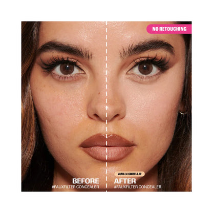 HUDA BEAUTY #FauxFilter Matte Buildable Coverage Waterproof Concealer