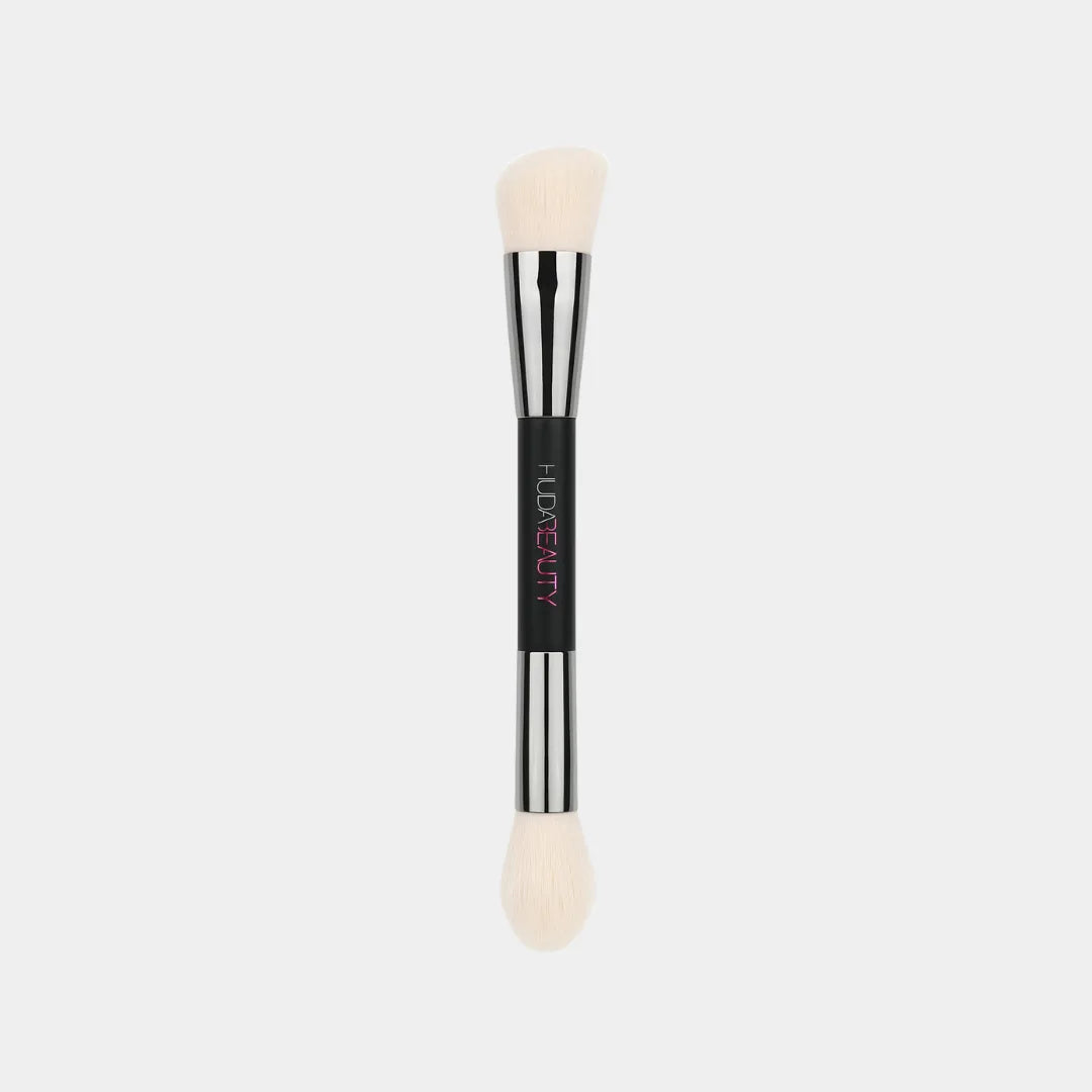 HUDA BEAUTY Face Bake & Blend Dual-Ended Setting Complexion Brush