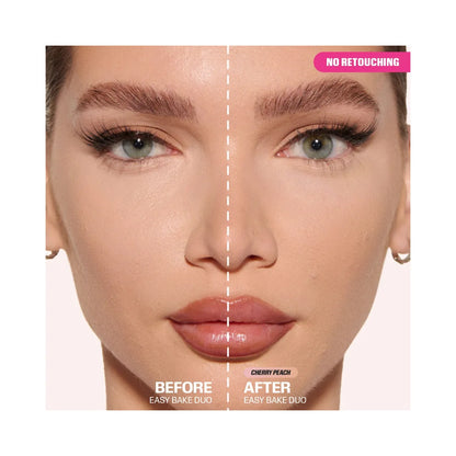 HUDA BEAUTY Easy Bake Loose Powder Brightening + Correcting Duo