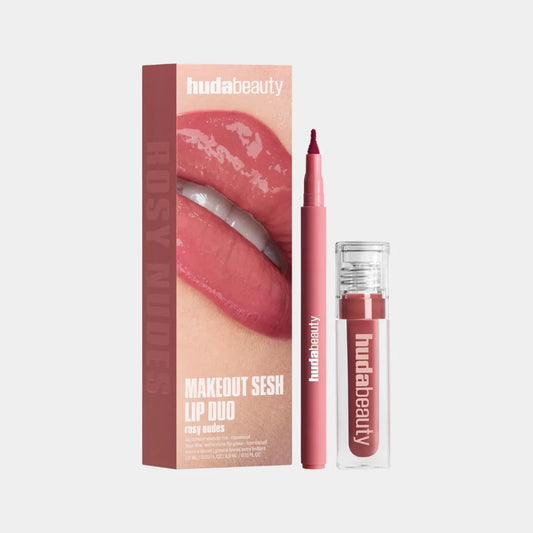 HUDA BEAUTY Make Out Sesh Lip Stain and Lip Gloss Duos