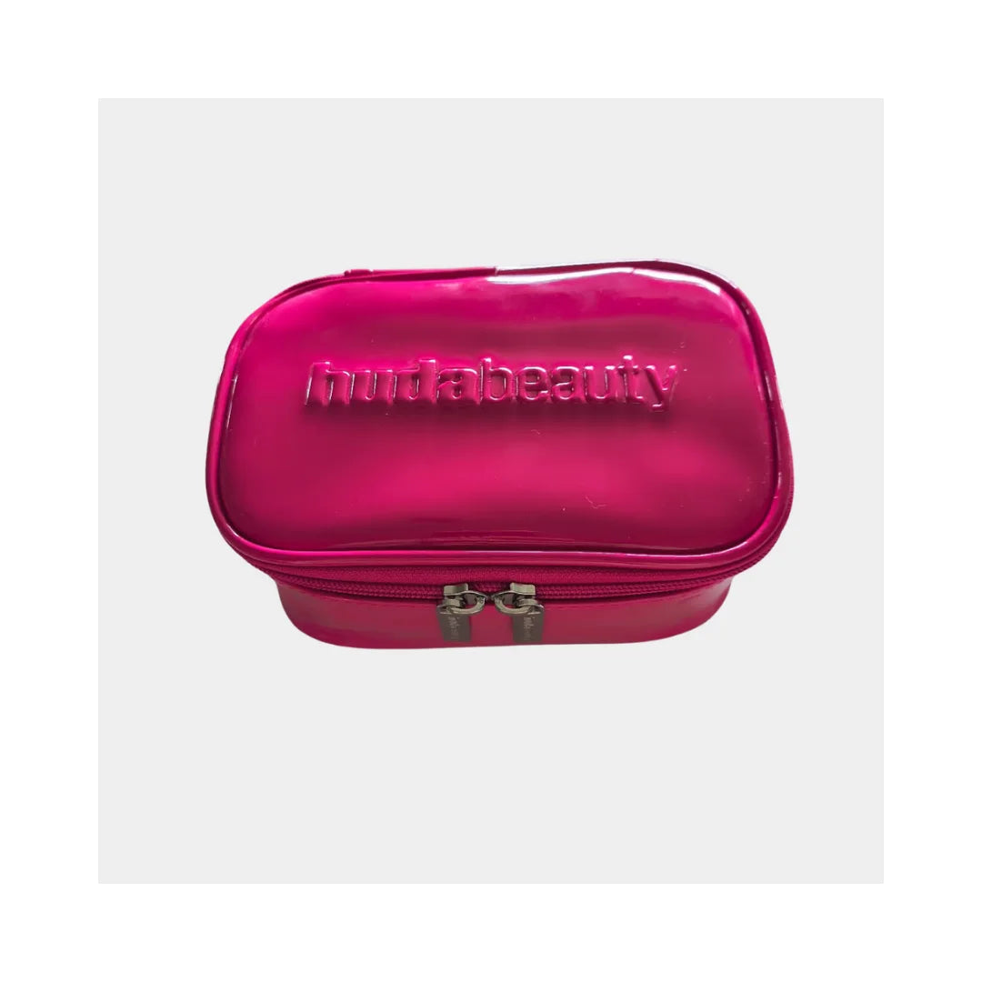 HUDA BEAUTY Pink Makeup Bag Set