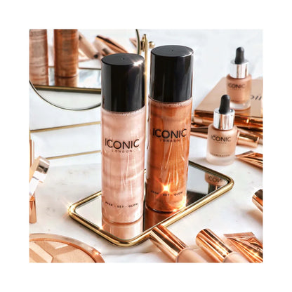 ICONIC LONDON Prep-Set-Glow Hydrating Glowy Setting Spray