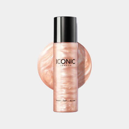 ICONIC LONDON Prep-Set-Glow Hydrating Glowy Setting Spray