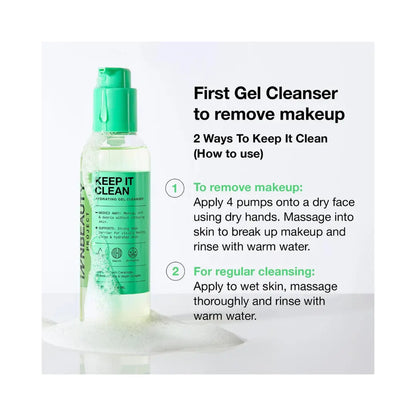 INNBEAUTY PROJECT Keep It Clean Hydrating Gel Cleanser with Ceramides & 10 Amino Acids