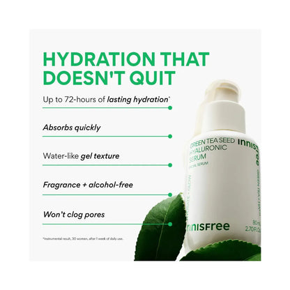 INNISFREE Green Tea Hyaluronic Acid Refillable Serum