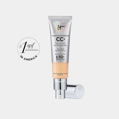 IT COSMETICS CC+ Cream Full Coverage Color Correcting Foundation with SPF 50+