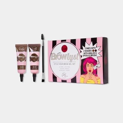 J.CAT BEAUTY Browlyst Brow Gel Set Brown