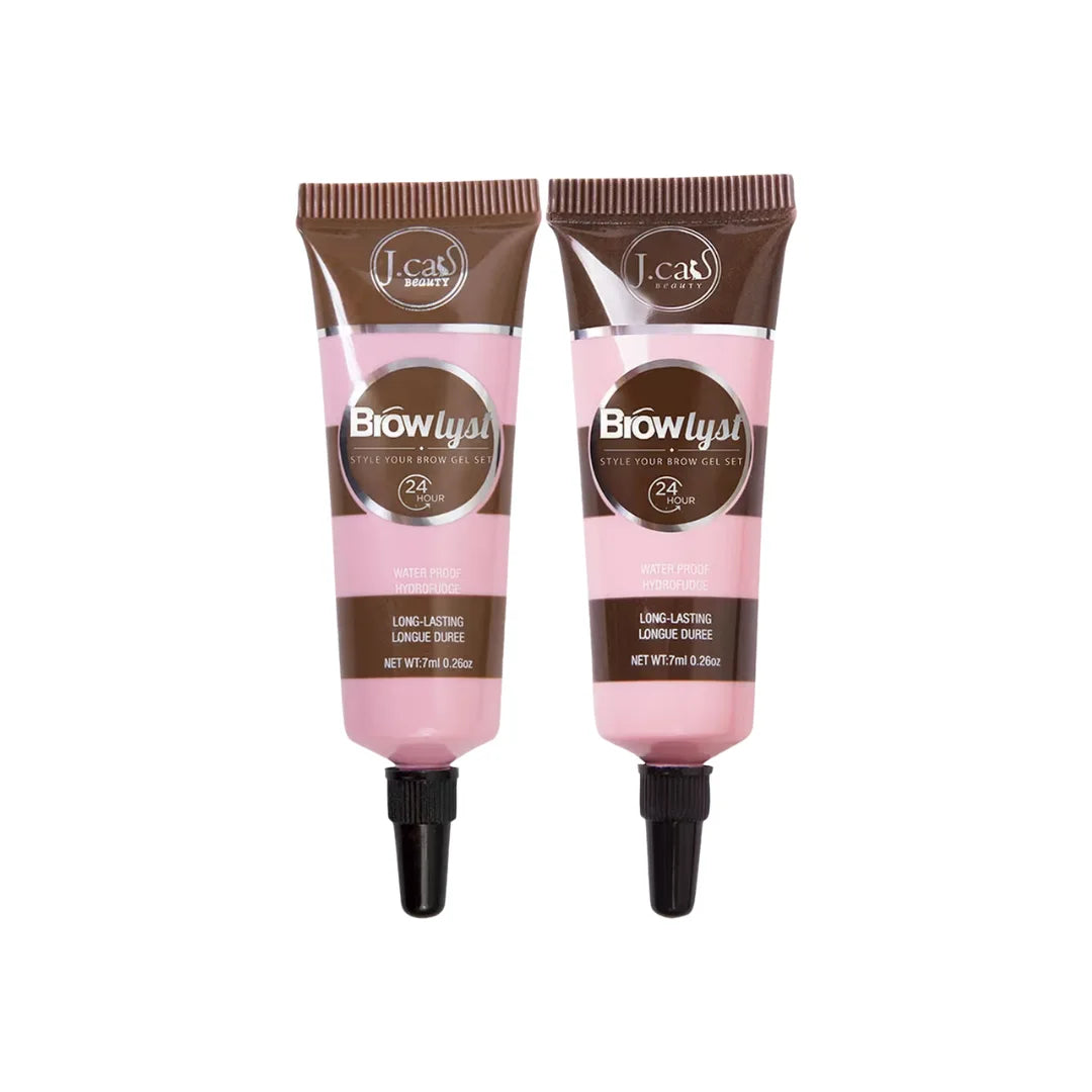 J.CAT BEAUTY Browlyst Brow Gel Set Brown
