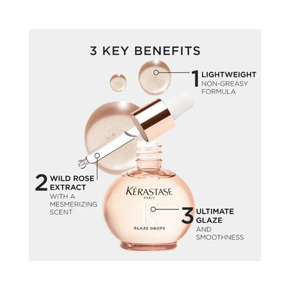 KERASTASE Gloss Absolu Glaze Drops Anti-Frizz Hair Oil
