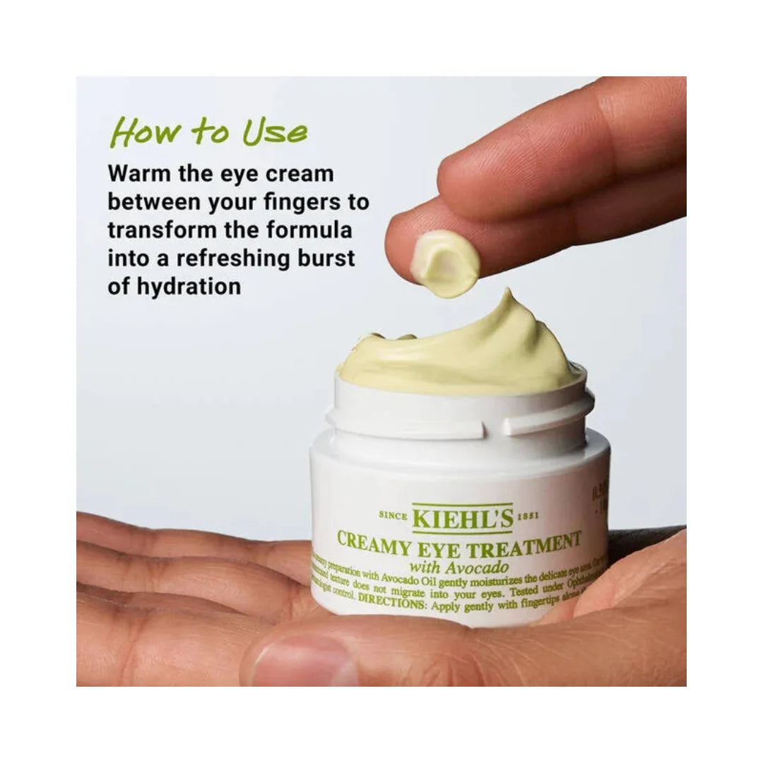 KIEHL'S Avocado Eye Cream for Brightening & Depuffing
