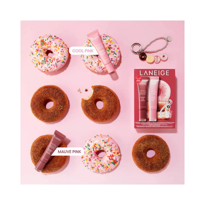 LANEIGE Glaze Craze Donut Delight Hydrating Tinted Lip Serum Duo