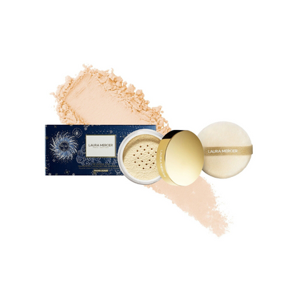LAURA MERCIER The Guiding Star Translucent Loose Setting Powder & Puff