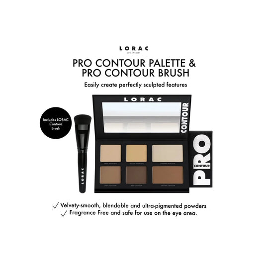 LORAC PRO Contour Palette & Contour Brush