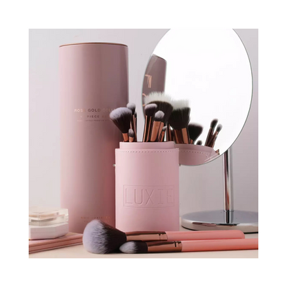 LUXIE BEAUTY Signature Rose Gold Brush Set