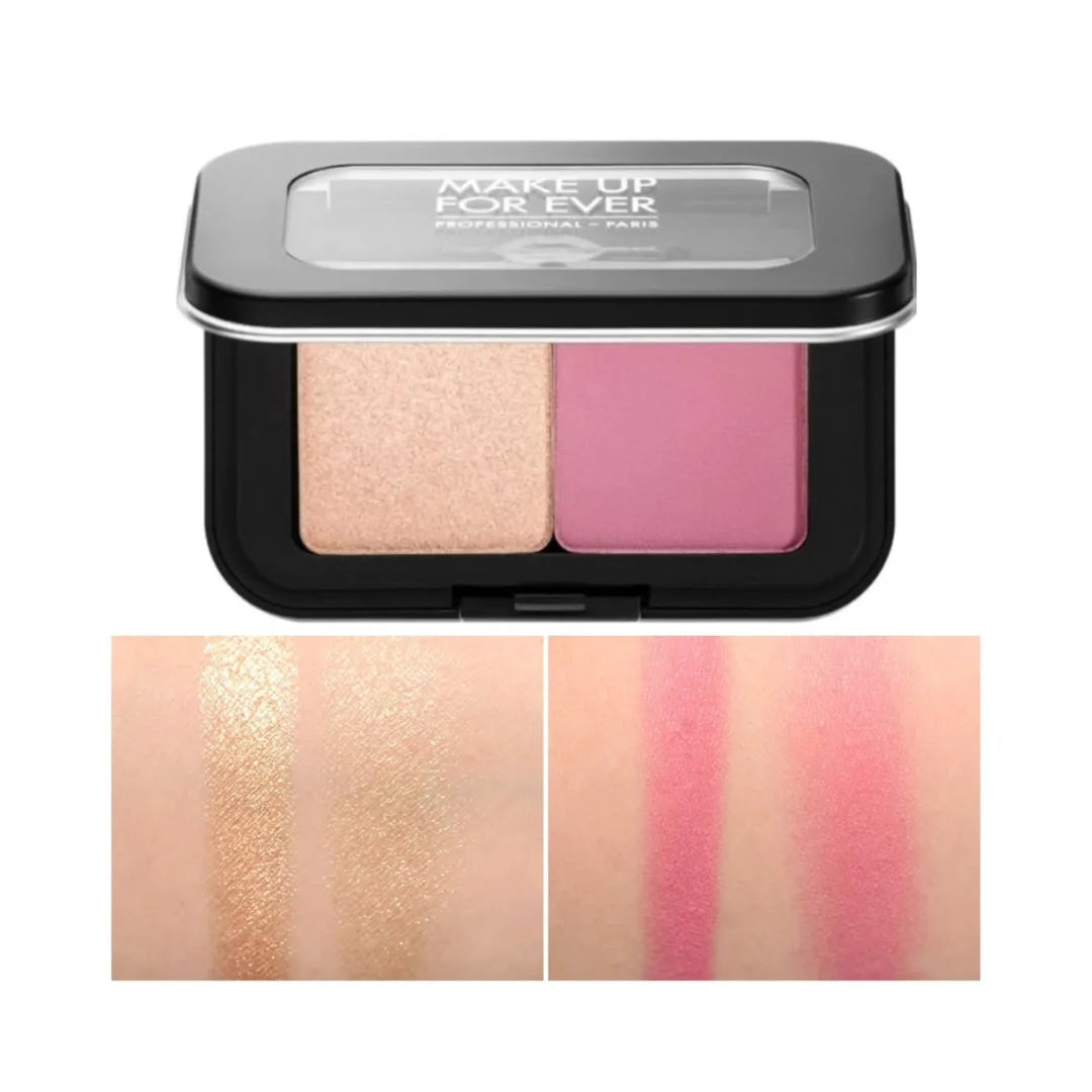MAKE UP FOR EVER Artist Face Color Mini Highlighter & Blush Duo