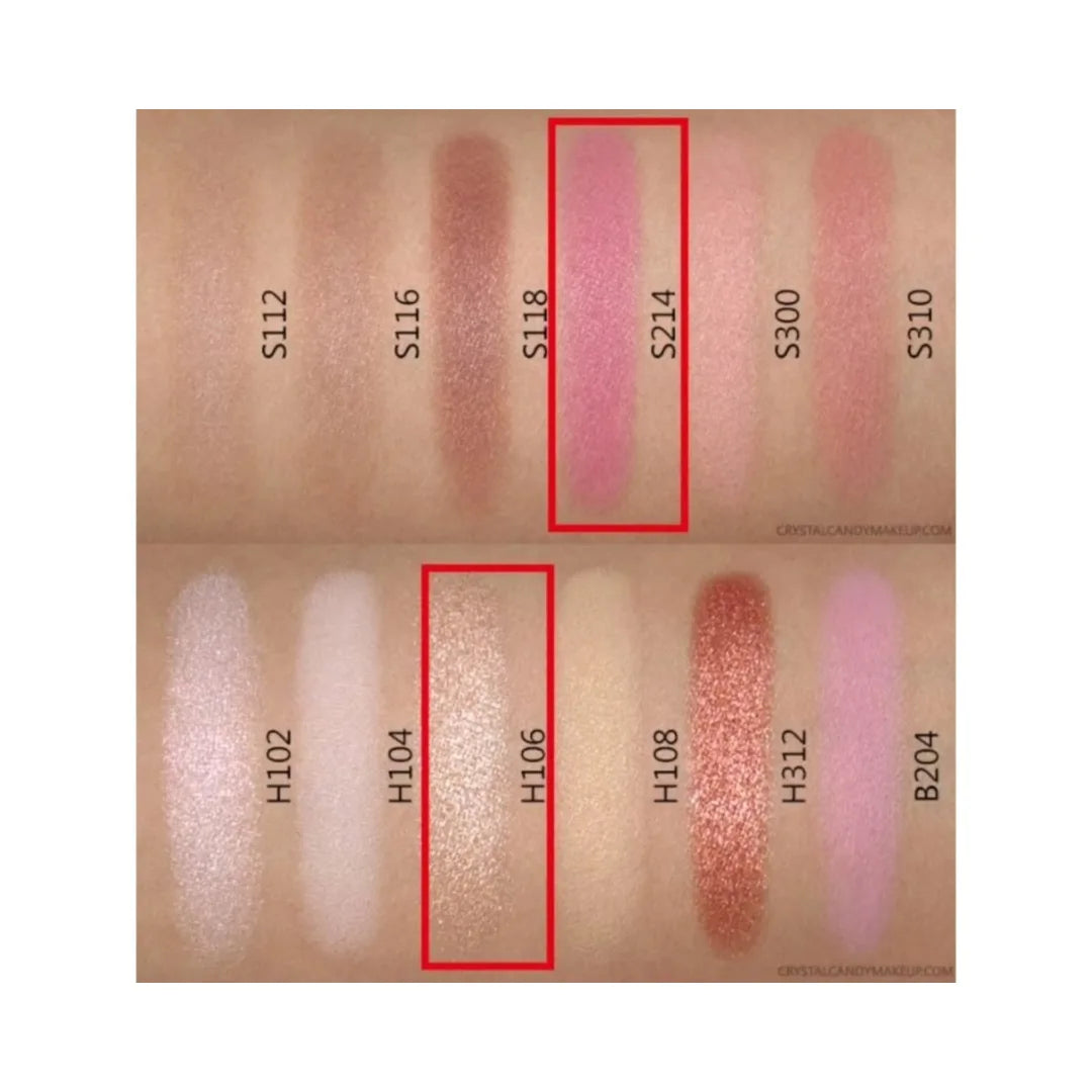 MAKE UP FOR EVER Artist Face Color Mini Highlighter & Blush Duo