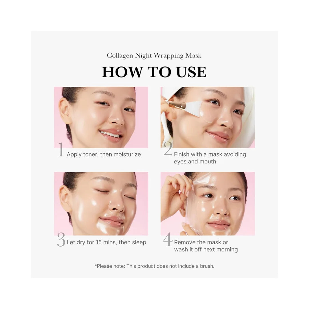 MEDICUBE Collagen Night Wrapping Peel Off Mask