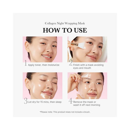 MEDICUBE Collagen Night Wrapping Peel Off Mask