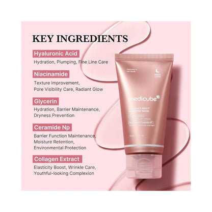 MEDICUBE Collagen Night Wrapping Peel Off Mask