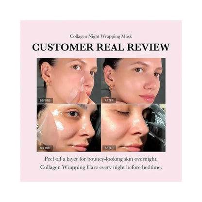 MEDICUBE Collagen Night Wrapping Peel Off Mask