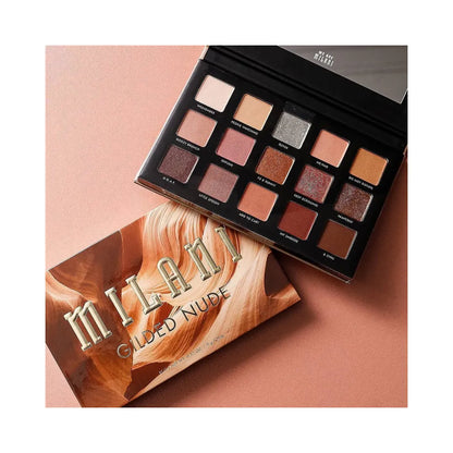 MILANI COSMETICS Gilded Nude Hyper Pigmented Eyeshadow Palette