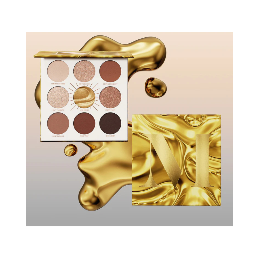 MORPHE Rich & Foiled Artistry Palette - Gold Seeker