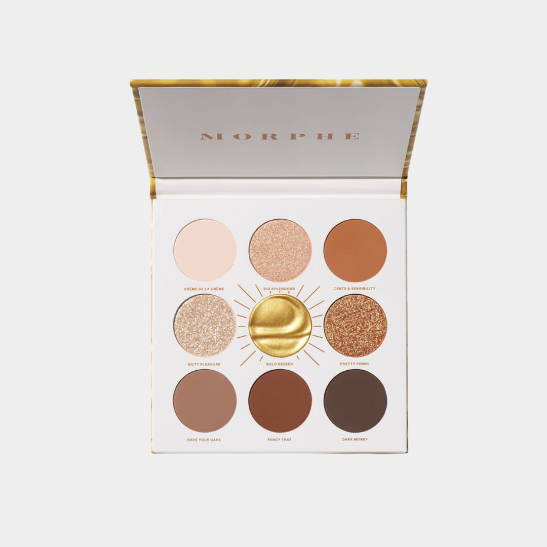 MORPHE Rich & Foiled Artistry Palette - Gold Seeker