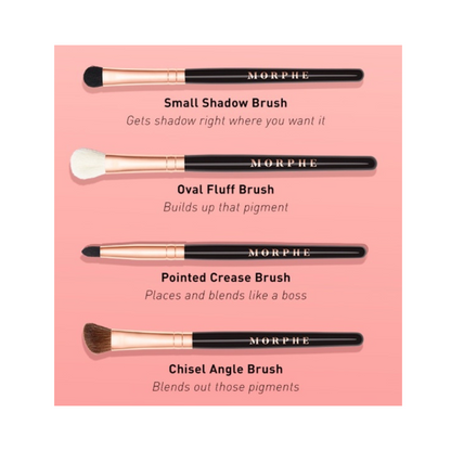 MORPHE Rose Baes Brush Set