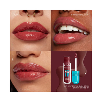 NYX PROFESSIONAL MAKEUP Lip I.V. Hydrating Lip Gloss Stain