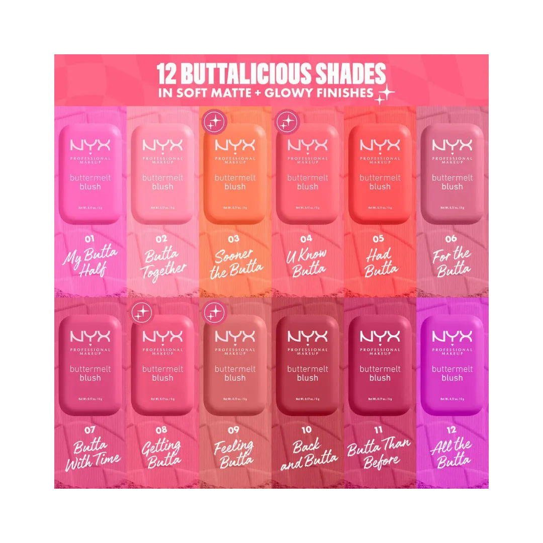 NYX PROFESSIONAL MAKEUP Buttermelt Blush
