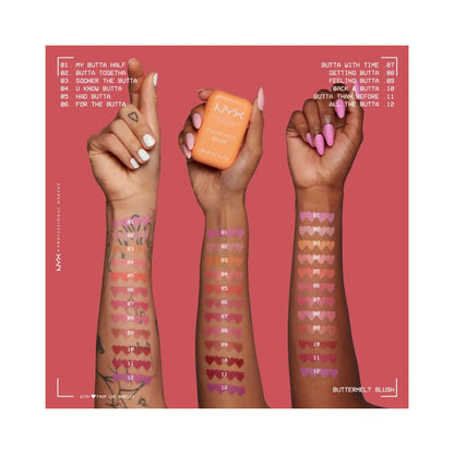 NYX PROFESSIONAL MAKEUP Buttermelt Blush