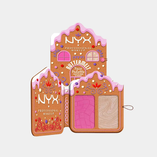 NYX PROFESSIONAL MAKEUP Holiday Buttermelt Face Palette